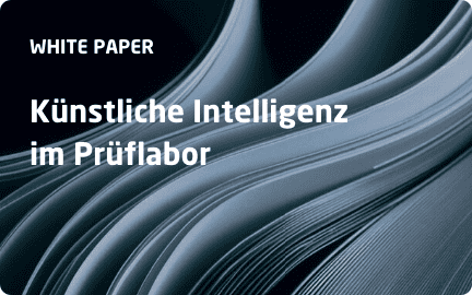 Cover page white paper on Artificial intelligence in the the laboratory